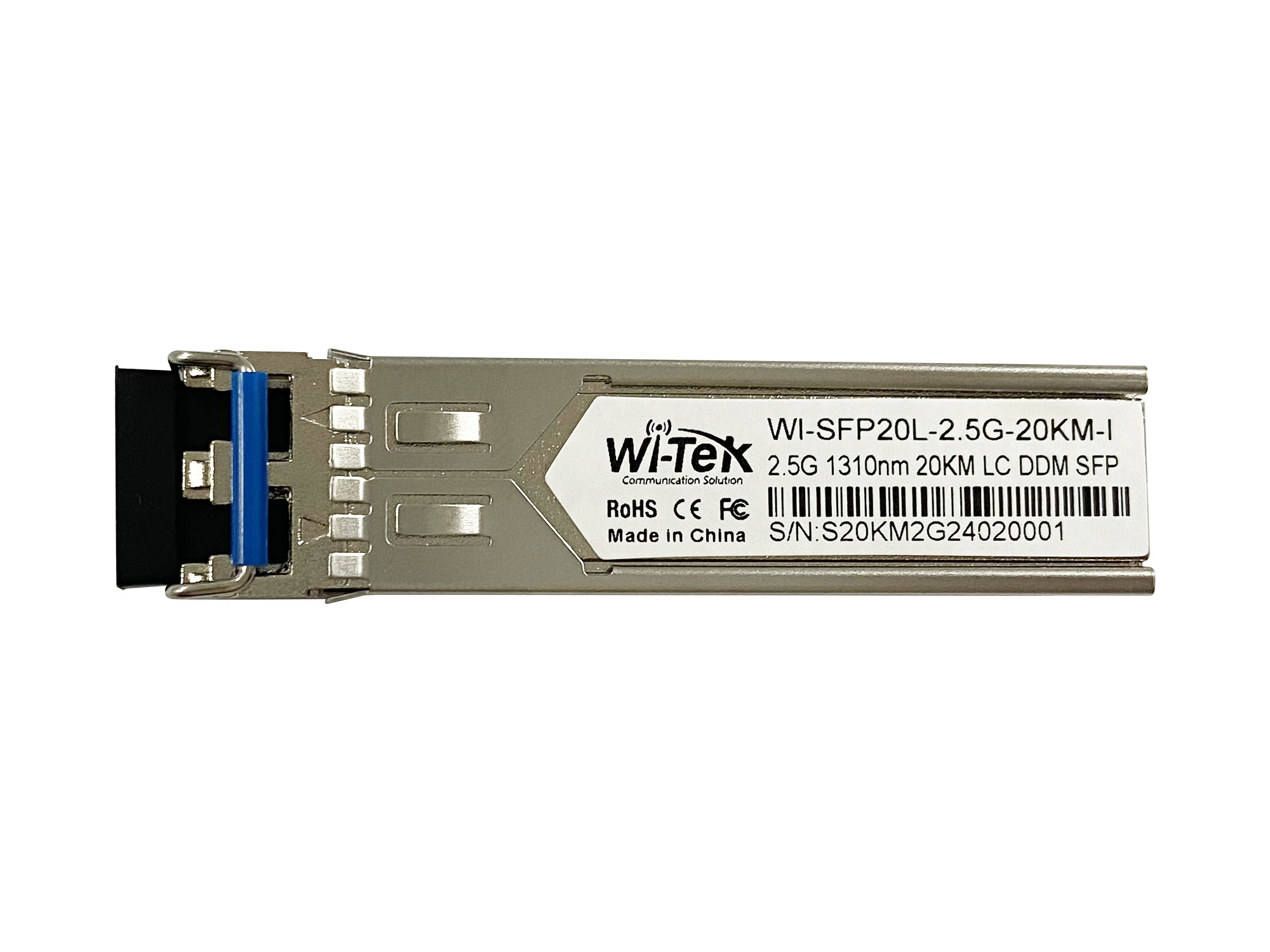 Оптический модуль Wi-Tek WI-SFP20L-2.5G-20KM-I